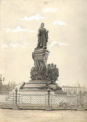 памятник екатерине ii