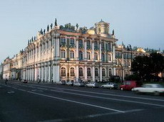 1754-1762: строительство зимнего дворца архитектором растрелли по заказу императрицы елизаветы петровны